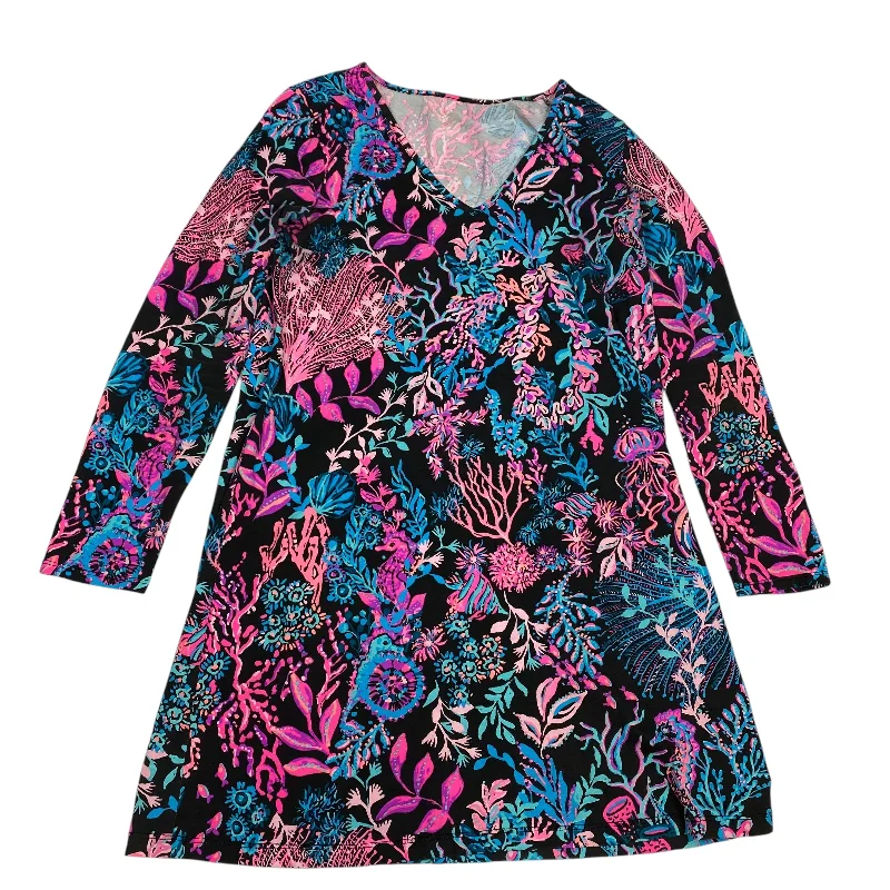 Dress Designer By Lilly Pulitzer In Black, Size: M Breathable unclassified dresses