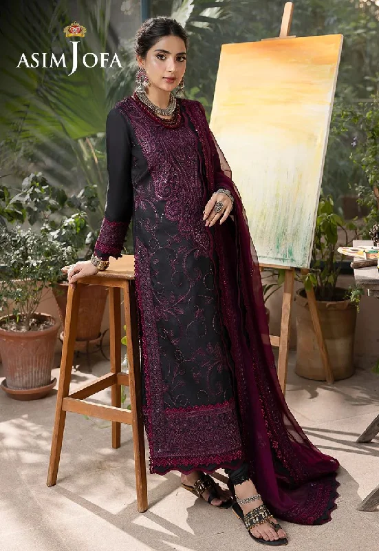 ASIM Jofa Ready to Wear Shadow Work Collection 16 Striped unclassified dresses