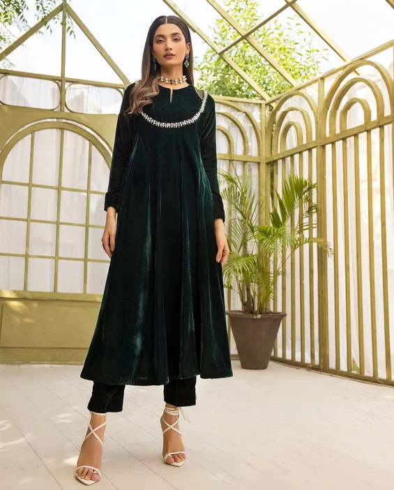AIN Luxury Handwork Velvet AIV4 Tiered unclassified dresses