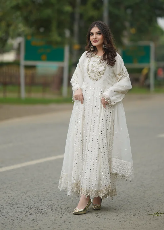 3pc Sakeena Ready to Wear Long Frock Y7 Engagement unclassified dresses