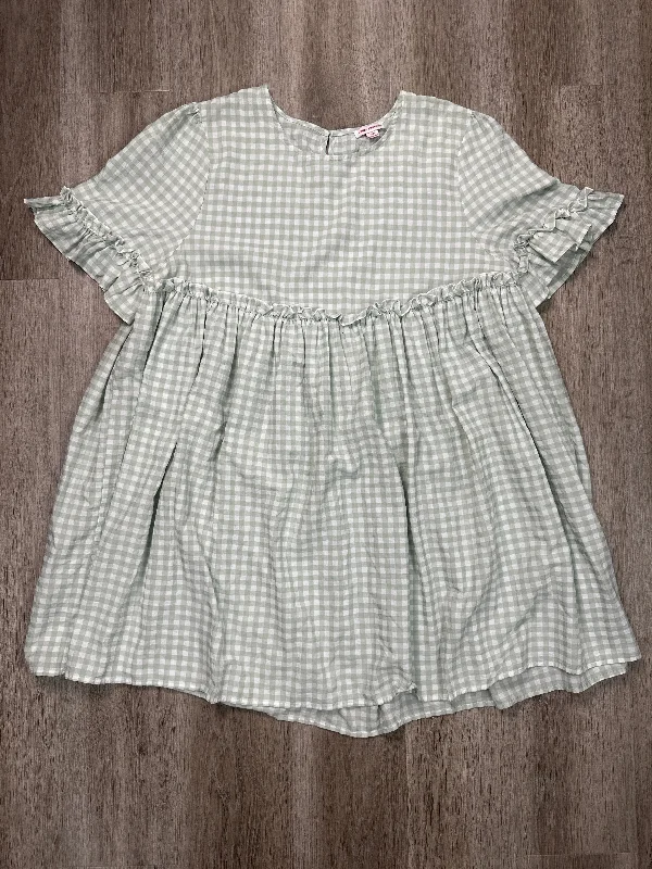 Dress Casual Short By Urban Threads In Green, Size: Xxl Short unclassified dresses