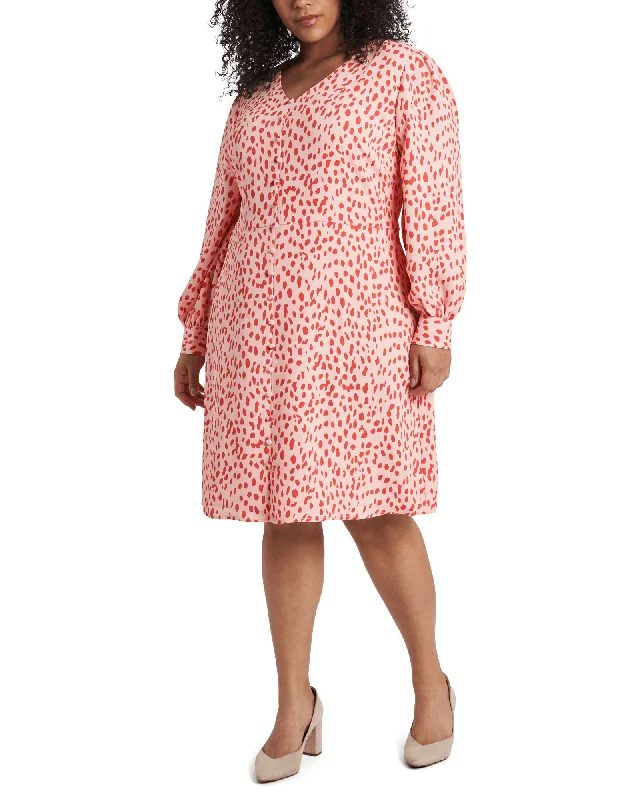 Hazel Button Down Mini Dress | SOFT PEONY--Mini Skirt Style